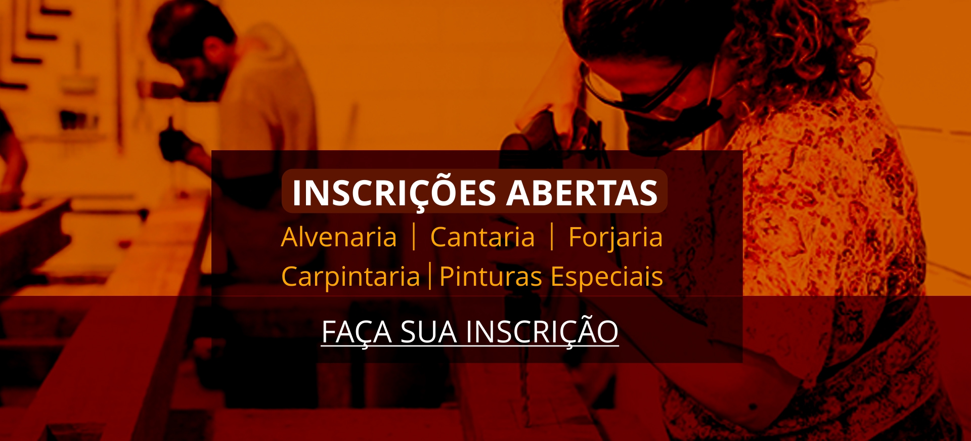 Abertas as inscrições para cursos da Escola de Ofícios Tradicionais de Mariana