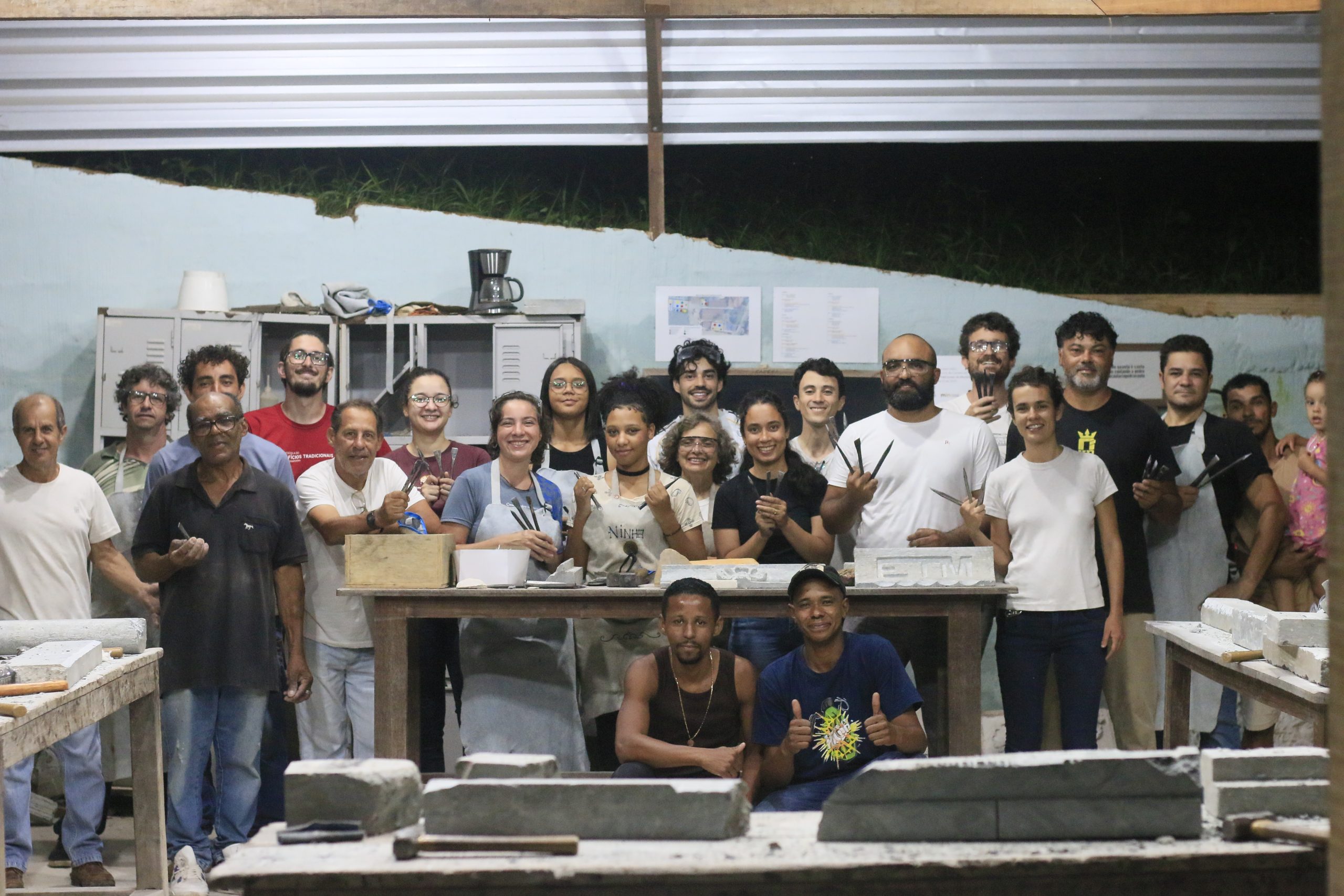 Curso de Férias | Do ferro velho à Forjaria – Módulo Cantaria | 1ª edição