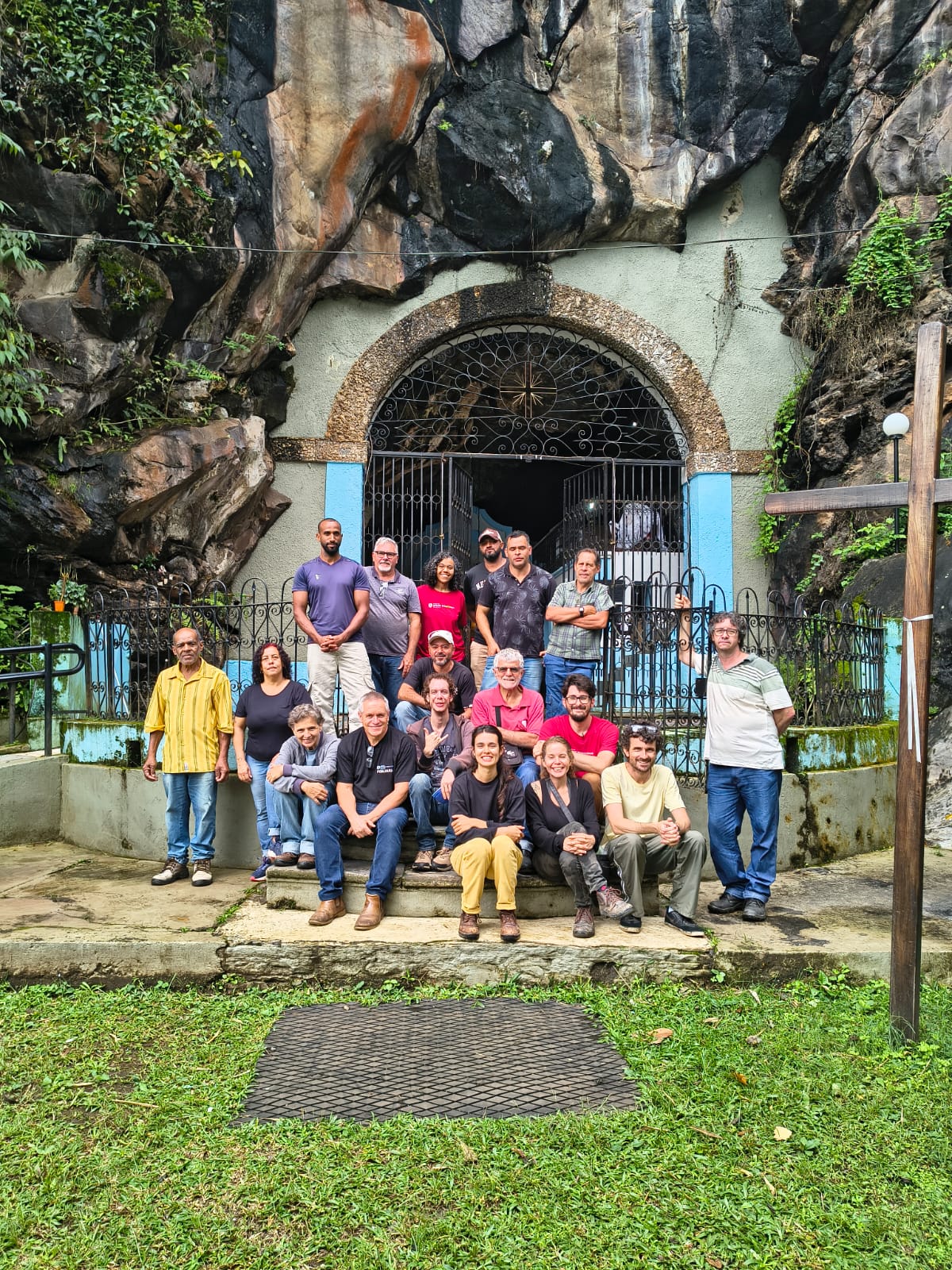 Visita técnica | Gruta N. S. da Lapa em Ouro Preto | Bolsistas do prjeto Canteiro-escola – 2026/1