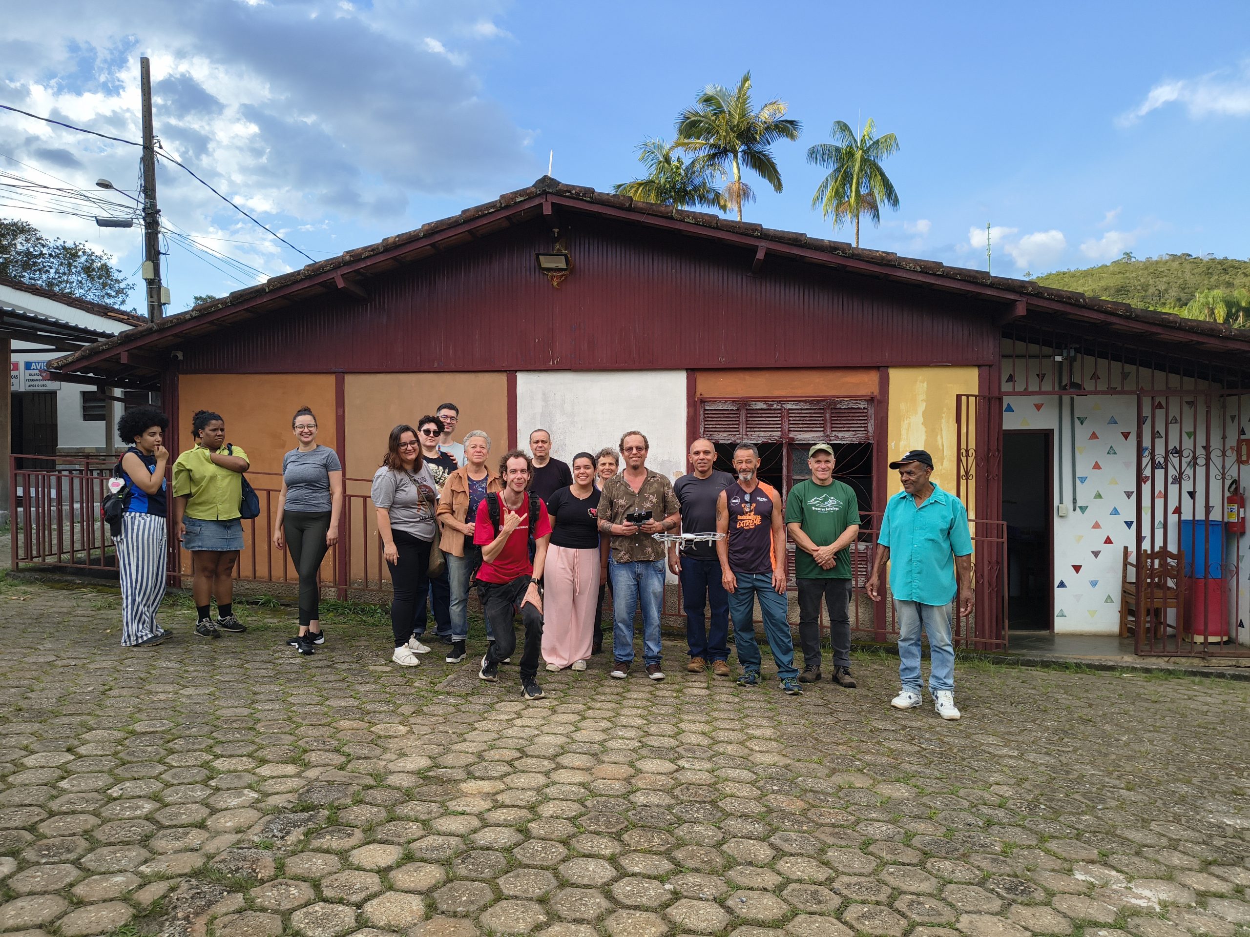 Oficina de Aerofotogrametria com professor Tiago Hardy – Atividade Integrada EOTM e IFMG-OP