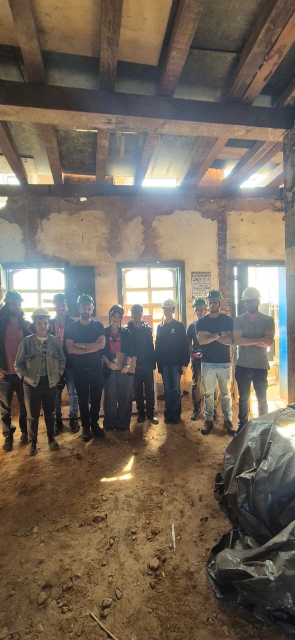 Visita técnica | Casarão no Largo do Rosário | Turma de Carpintaria 2026/1