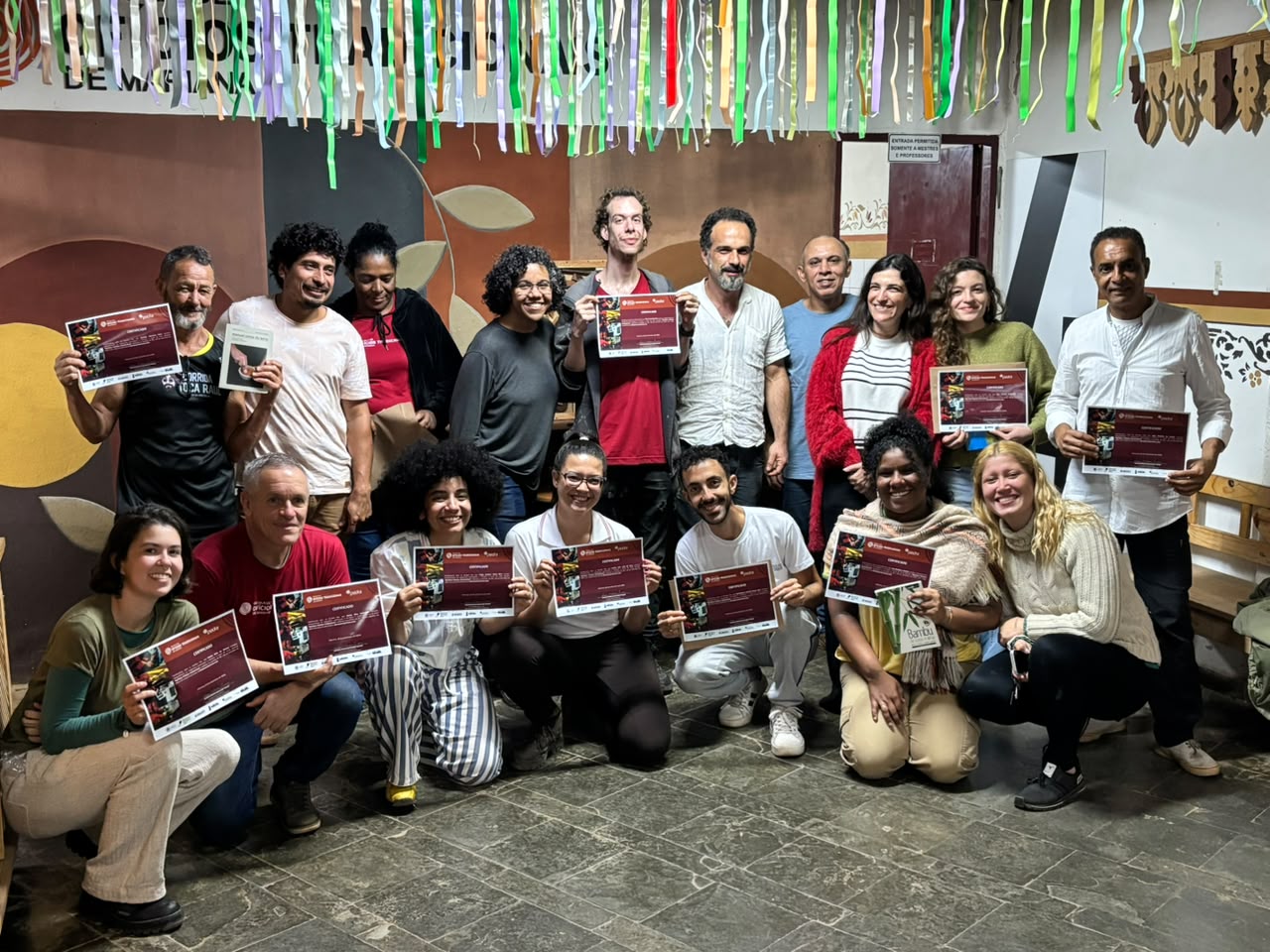 Curso de Bambus 26/2 | Entrega de Certificados – Noite
